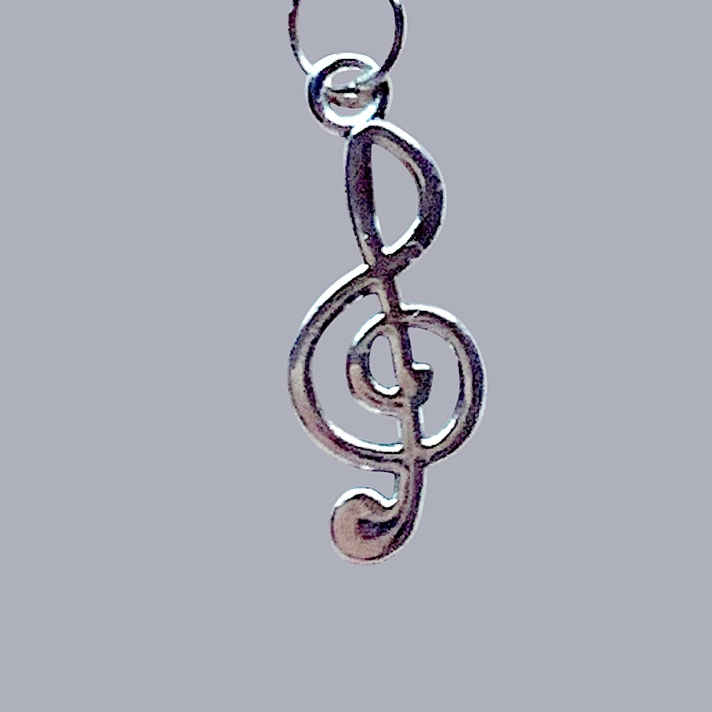 Musical Instrument Silver Charm Necklaces. Choose your favorite(s) - Picture 11 of 12